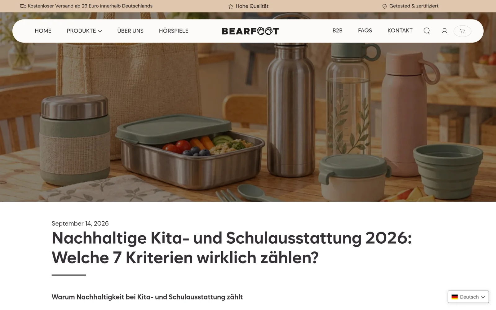Ein Beitrag im Detail